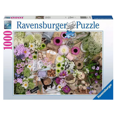 Ravensburg Splendid Flower Love 1000 Piece Puzzle