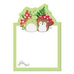 Notebook Squishmallows Cottage Collection Die Cut Memo Pad