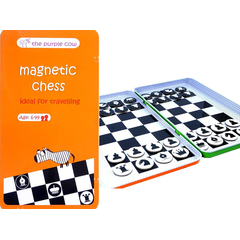 Magnetic Chess Travel Game In Tin