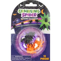 Crawling Spiders 12 Piece