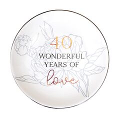 Anniversary 40 Trinket Plate