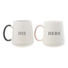 Wedding His/her Mug Set