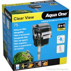 Aqua One - Clear View 75 Hang On Back Filter
