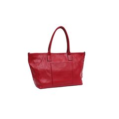 Phoebe Red Genuine Leather Handbag