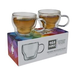 Tea Tonic Thermal Glass Tea Cups 2 Pack