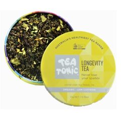 Tea Tonic Loose Leaf Longevity Tea Travel Tin