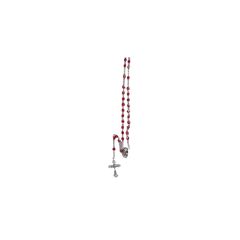 ROSARY CRYSTAL 4MM RED
