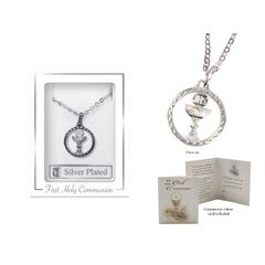 COMMUNION NECKLACE AND MEDAL - CIRCLE