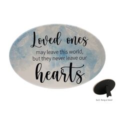 LOVED ONES - OVAL CERAMIC PLAQUES