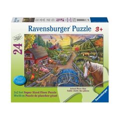 24xl Pieces - My First Farm Floor Puzzle - Ravensburger Jigsaw Puzzle