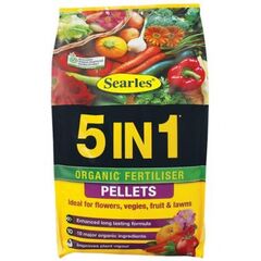 5 in 1 Organic Fertiliser Pellets 5kg