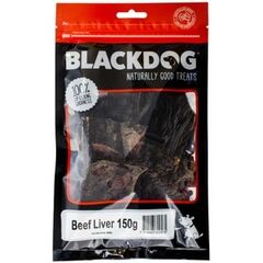 BLACKDOG BEEF LIVER 150GM .