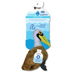 Spunky Pup Clean Earth Pelican Dog Toy Large