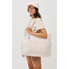 Cartel & Willow Olivia Tote Bag - Nude Leopard