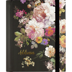 MIDNIGHT FLORAL - ADDRESS BOOK LARGE