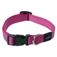 Rogz Dog Collar in Snake / Medium Pink
