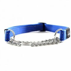 Rogz Obedient Dog Collar Blue Medium / Snake