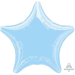 Metallic Caribbean Blue Star XL 45 cm