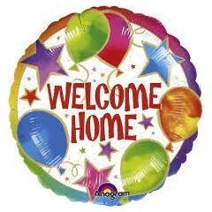 WELCOME HOME Foil Balloon Helium