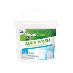 LAUNDRY POWDER Aqua Wash (BLUEWASH) (5 kg pail)