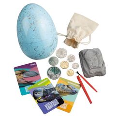 Aussie Dino Egg Discovery 2022 Six Circulating Coins and Token