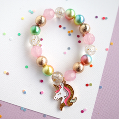 Unicorn Shimmer Elastic Bracelet