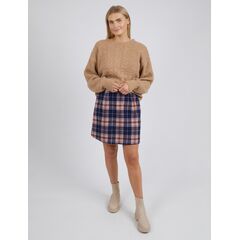 Elm Skirt Reilly Check (Size 8)