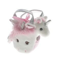FANCY PALS UNICORN IN PINK/WHITE BAG