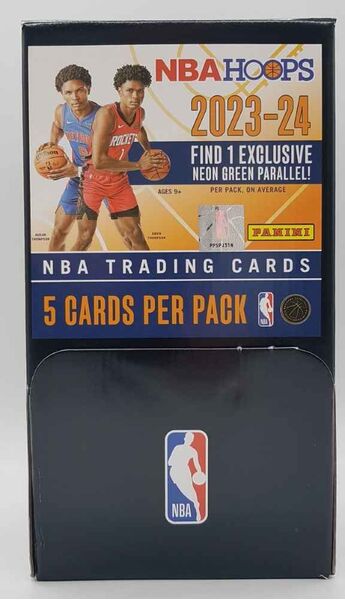 2023-24 NBA Hoops - Gravity Feed Pack (5 cards per pack) - Trading Cards