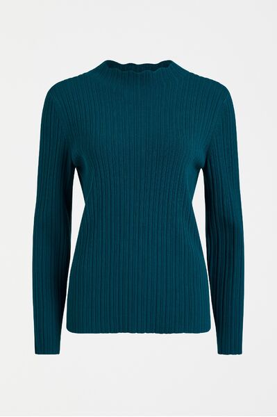Elk Sweater Silka Teal Blue (Small/Medium)
