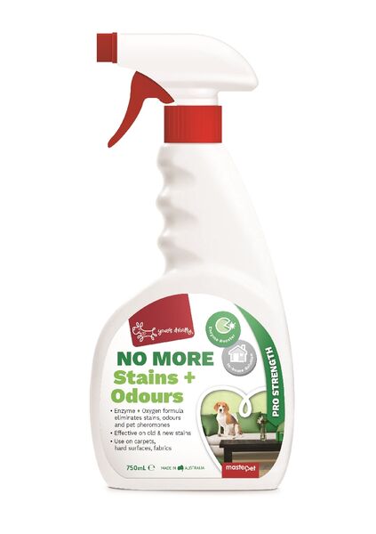 MASTERPET NO MORE STAINS & ODOUR 750ML DOGS.
