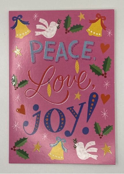 Henderson Peace Love Joy Charity Christmas Boxed Cards