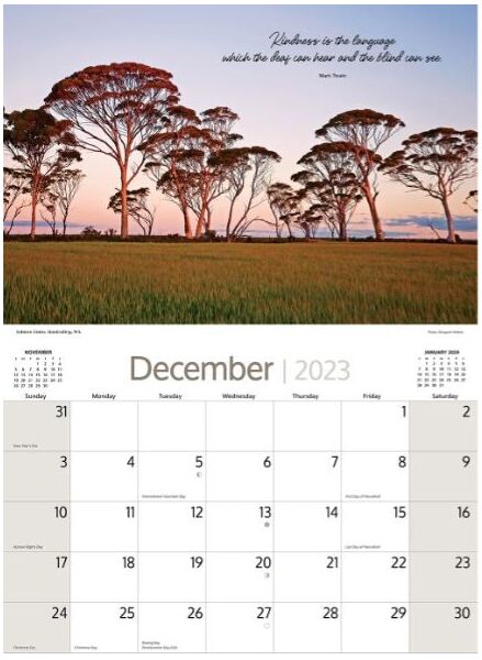 2023 Australia Inspired Australia Calendar