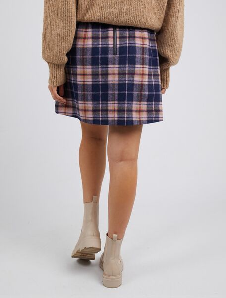 Elm Skirt Reilly Check (Size 8)