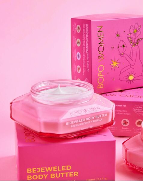 Bopo Women Bejeweled Body Butter - Passionflower & Rosella