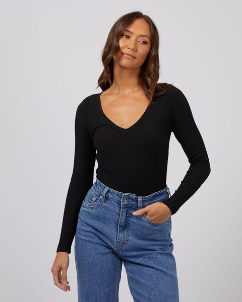Silent Theory Lily Long Sleeve (Black, 6)