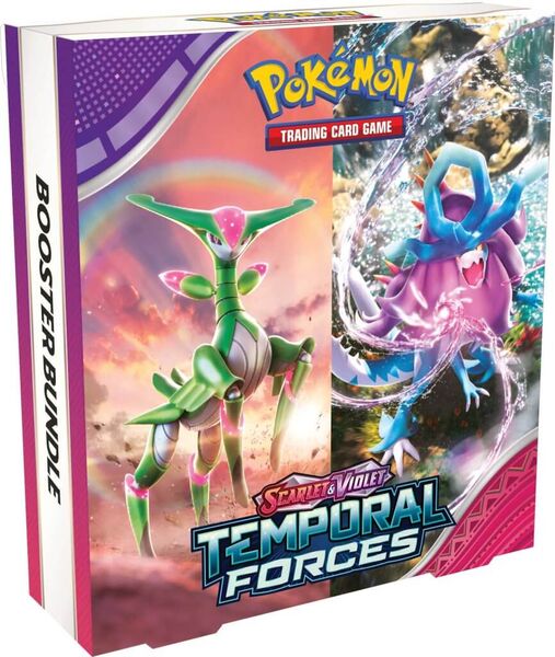 Pokemon TCG - Temporal Forces - Booster Bundle (6 x Booster Packs Included)