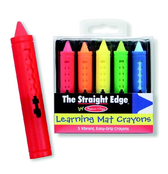 M&D - LEARNING MAT CRAYONS