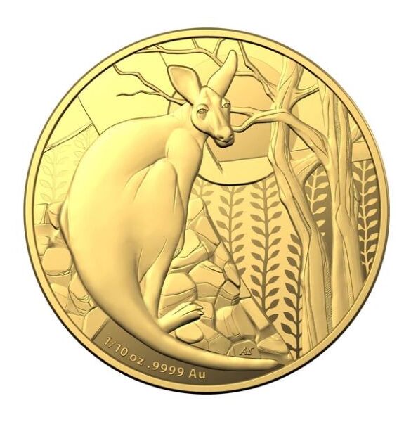 Impressions of Australia - Gold 2022 $10 1/10oz Gold Proof Coin