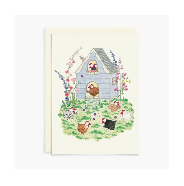 Ruby Red Shoes All Occasions Card - Happy Chickens
