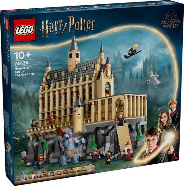 LEGO HARRY POTTER HOGWARTS CASTLE: THE GREAT HALL 76435 AGE: 10+