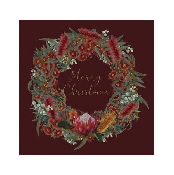 Starlight Foundation Cardpac Elegant Wreath Boxed Charity Christmas Cards