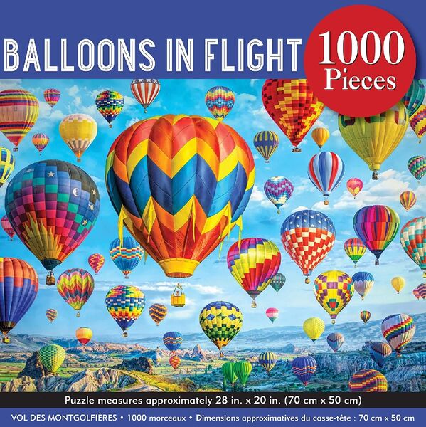 BALLOONS IN FLIGHT - PUZZLE