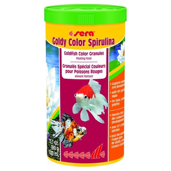 Sera Goldy Color Spirulina Granules 390g 1L