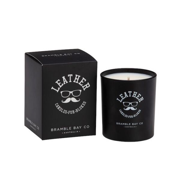 BRAMBLE BAY CANDLE FOR MEN LEATHER
