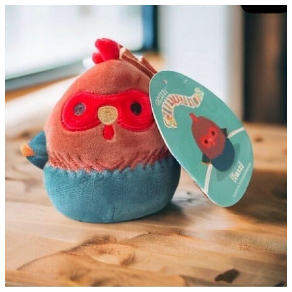 Squishmallow: Reed The Rooster Bag Clip