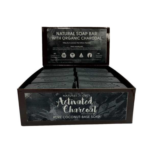 Clover Fields - Plant Based Charcoal with Coconut Oil Soap ea