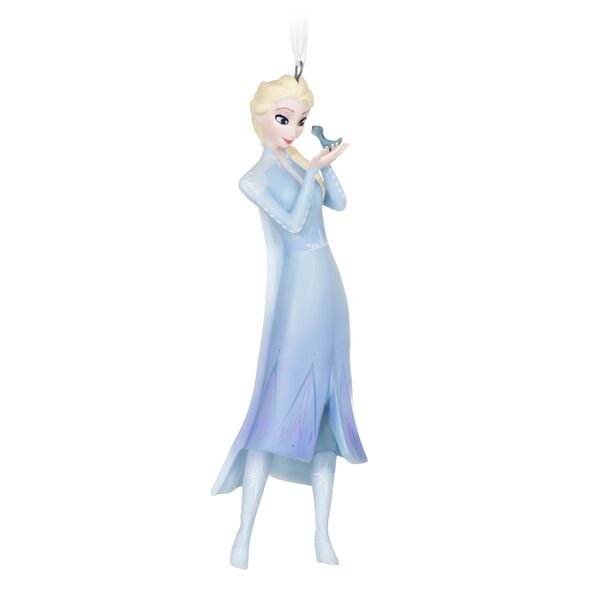 Disney Frozen 2 Elsa and the Fire Spirit Porcelain Hallmark Keepsake Ornament