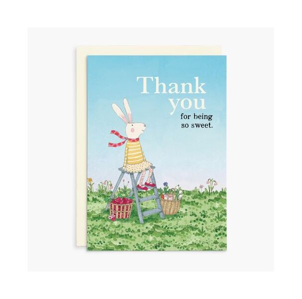 Ruby Red Shoes Thank You Card - Thank You For Being So Sweet.