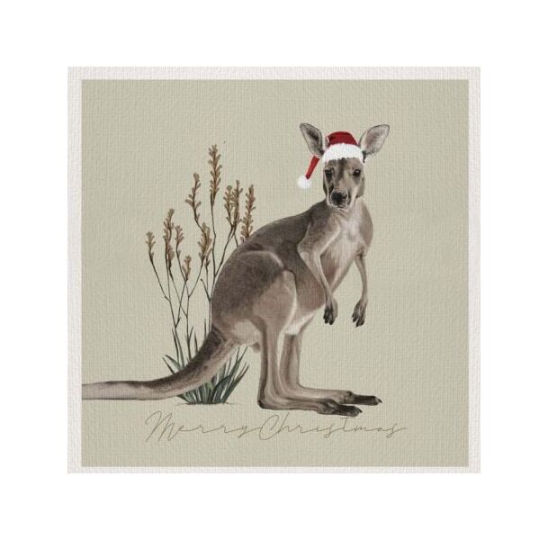 Starlight Foundation Cardpac Australian kangaroo Charity Christmas Cards Boxed